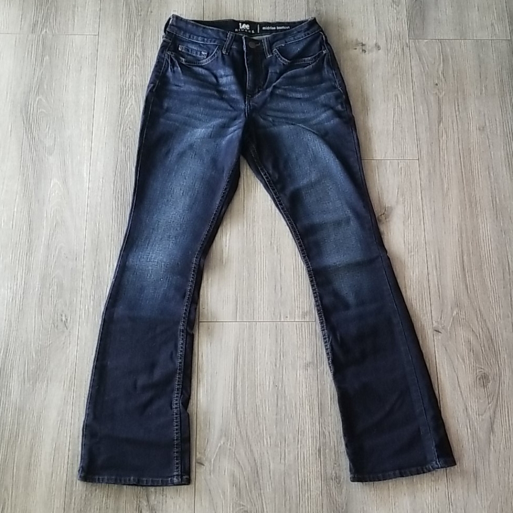 Boot-cut denim